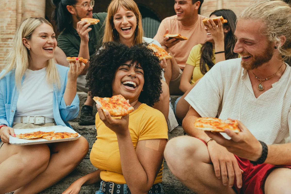 Happiness is a state of mind. All-natural. 100% drug-free.