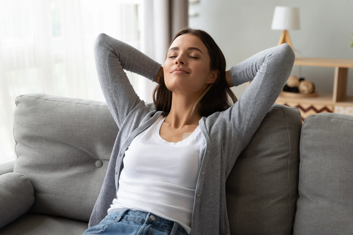Get the stress out. All-natural. 100% drug-free.
